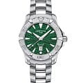Certina Certina DS Action Lady C032.251.11.091.09 DS Action C0322511109109 кварцевые женские часы зеленый циферблат, браслет нержавеющая сталь — вид спереди