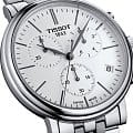 Tissot Tissot Carson Premium Chronograph T122.417.11.011.00, t-classic швейцария мужские часы на браслете нержавеющая сталь боковой вид