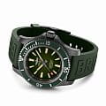 Breitling Breitling Superocean Automatic 46 Black Steel M173681A1L1S1, superocean швейцария мужские часы на браслете каучук боковой вид