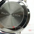 Maurice Lacroix Maurice Lacroix Eliros Chronograph EL1098-SS001-410-1 кварцевые мужские часы часы крупный план синий циферблата