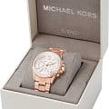 Michael Kors Michael Kors Everest MK7213 женские часы розовый циферблат на запястье