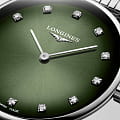 Longines Longines La Grande Classique L4.512.4.92.6 женские часы зеленый циферблат на запястье