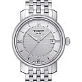 Tissot Tissot Bridgeport T097.410.11.038.00 Bridgeport T0974101103800 кварцевые мужские часы  белый циферблат, браслет нержавеющая сталь — вид спереди
