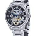 Earnshaw Earnshaw Longitude ES-8006-11  ES-8006-11 механические мужские часы серый циферблат, браслет нержавеющая сталь — вид спереди