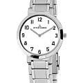 Jacques Lemans Jacques Lemans Classic 1-1998E  1-1998E кварцевые женские часы белый циферблат, браслет нержавеющая сталь — вид спереди