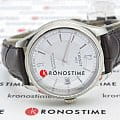 Tissot Tissot Ballade Powermatic 80 COSC T108.408.16.037.00 механические мужские часы часы крупный план серебристый циферблата