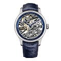 Aerowatch Aerowatch 1942 50981 AA11  50981 AA11 механические мужские часы серебристый циферблат, браслет кожаный — вид спереди