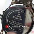 Оригинальные часы Swiss Military by Chrono Swiss Military by Chrono Сверхточные SM30200.16 кварцевые калибр механизма eta f06.411 общий вид