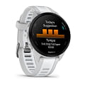 Garmin Garmin Forerunner 165 White 010-02863-21 мужские часы  циферблат на запястье
