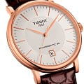 Tissot Tissot Carson Powermatic 80 T122.407.36.031.00 мужские часы белый циферблат на запястье