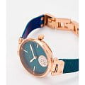 Anne Klein Anne Klein Crystal Metals 3000RGTE,  сша женские часы на браслете сталь с ip покрытием боковой вид