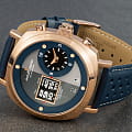 Jacques Lemans Jacques Lemans Sport 1-2058D  австрийские мужские часы на браслете кожаный боковой вид