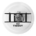 Tissot Tissot T-Pocket T-Clock T855.942.39.050.00 с ручным заводом мужские часы часы, крупный план серебристый циферблат