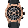 TAG Heuer TAG Heuer Carrera CAR5A5V.FC6377  CAR5A5V.FC6377 механические мужские часы  циферблат, браслет кожа + каучук — вид спереди