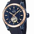 Jaguar Jaguar Ouverture J812/1  J812/1 кварцевые мужские часы синий циферблат, браслет каучук — вид спереди