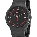 Rado Rado True R27677152  R27677152 кварцевые мужские часы черный циферблат, браслет высокотехнологичная плазменная керамика — вид спереди