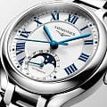 Longines Longines PrimaLuna L8.126.4.71.6 женские часы серебристый циферблат на запястье