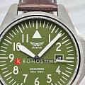 Aviator Aviator Airacobra V.1.38.0.319.4, airacobra швейцария мужские часы на браслете кожаный боковой вид