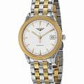 Longines L49843227 наручные мужские часы застежка крупным планом