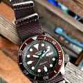 Seiko SRPD85K1S мужские часы застежка крупным планом