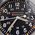 Hamilton Hamilton Khaki Field Mechanical 42mm H69529133, khaki field швейцария мужские часы на браслете нержавеющая сталь боковой вид
