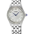 Seiko Seiko Prospex SUR385P1  SUR385P1 кварцевые женские часы белый циферблат, браслет нержавеющая сталь — вид спереди