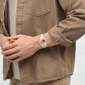 Swatch Swatch New Gent Biosourced SO29Z124 мужские часы бежевый циферблат на запястье