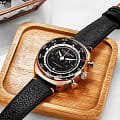 Stuhrling Stuhrling Monaco 1000.03 мужские часы черный циферблат на запястье