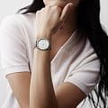 Longines Longines Elegant Collection L4.812.4.11.2 женские часы белый циферблат на запястье