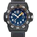 Luminox Luminox Navy SEAL 3500 XS.3503.F  XS.3503.F кварцевые мужские часы синий циферблат, браслет полиуретан — вид спереди