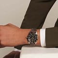 Longines Longines Spirit L3.812.5.53.2 механические мужские часы часы крупный план черный циферблата