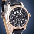 Aviator Aviator Douglas Day Date V.3.36.2.285.4 механические мужские часы часы, крупный план черный циферблат