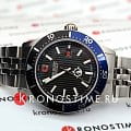 Swiss Military Hanowa Swiss Military Hanowa Flagship SMWGH2100603 кварцевые мужские часы часы, крупный план черный циферблат