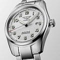 Longines Longines Spirit L3.811.4.73.6 мужские часы белый циферблат на запястье