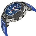Tissot Tissot T-Race Nicky Hayden T048.417.27.047.00, t-sport швейцария мужские часы на браслете карбон + полимер боковой вид
