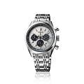 Seiko Seiko Prospex Speedtimer SRQ047 механические мужские часы часы крупный план бежевый циферблата