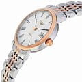 Longines L43105117 наручные женские часы застежка крупным планом