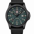 Luminox Luminox Atacama Field XL.1977  XL.1977 кварцевые мужские часы зеленый циферблат, браслет каучук + текстиль — вид спереди