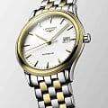 Longines Longines Flagship L4.984.3.22.7 flagship швейцарские мужские часы на браслете сталь c pvd покрытием боковой вид