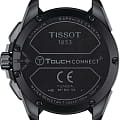 Tissot Tissot T-Touch Connect Solar T121.420.47.051.03, t-sport швейцария мужские часы на браслете каучук боковой вид