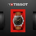 Tissot Tissot Telemeter T142.462.16.052.00 механические мужские часы часы крупный план серебристый циферблата