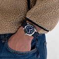 Hamilton Hamilton Khaki Field Expedition Auto H70315940 механические мужские часы часы крупный план синий циферблата