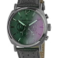 Jacques Lemans Jacques Lemans 1-1645M  1-1645M кварцевые мужские часы серый циферблат, браслет кожаный — вид спереди