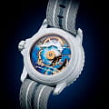 Swatch Swatch x Blancpain Antarctic ocean SO35S100  — задняя крышка биокерамика корпуса швейцарские часы