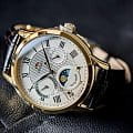 Orient Orient RA-KA0003S10 кварцевые женские часы часы крупный план бежевый циферблата