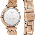 Guess Guess Bejeweled GW0839L3 кварцевые женские часы часы, крупный план розовый циферблат