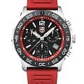 Luminox Luminox Pacific Diver Chronograph XS.3155  XS.3155 кварцевые мужские часы черный циферблат, браслет каучук — вид спереди