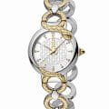 Just Cavalli Just Cavalli Animalier JC1L206M0055  JC1L206M0055 кварцевые женские часы  белый циферблат, браслет нержавеющая сталь — вид спереди